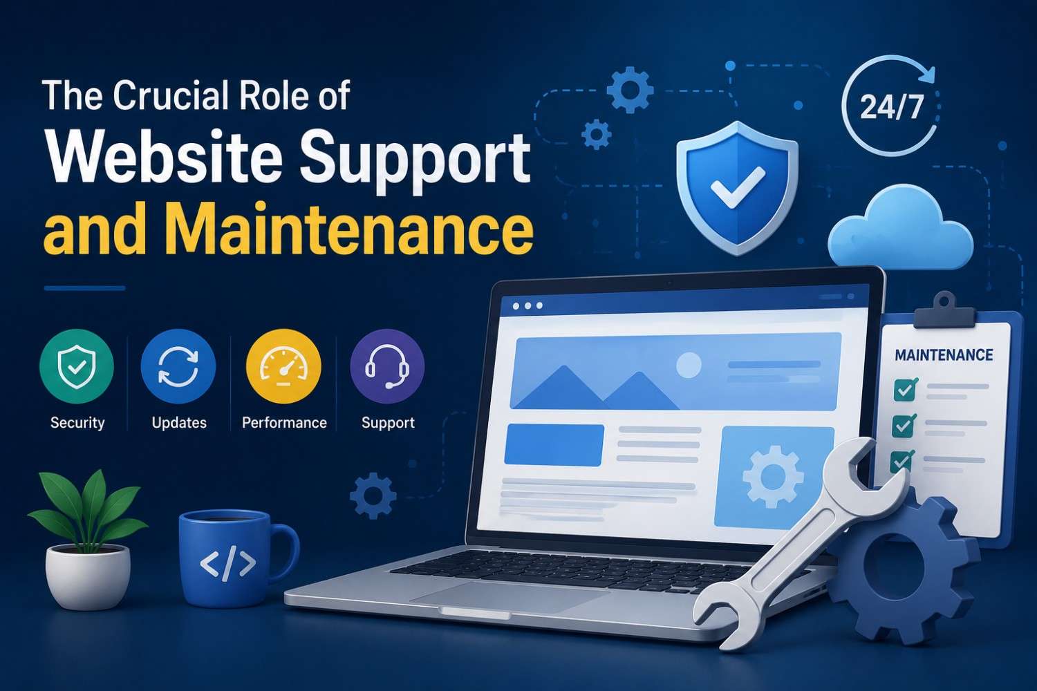 The Crucial Role of Website Support and Maintenance